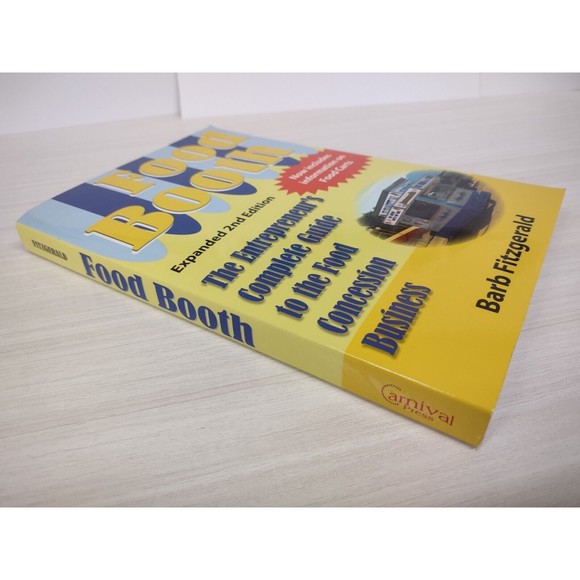 FOOD BOOTH: The Entrepreneur's Complete Guide... by Barb Fitzgerald INSCRIBBED - Picture 4 of 6